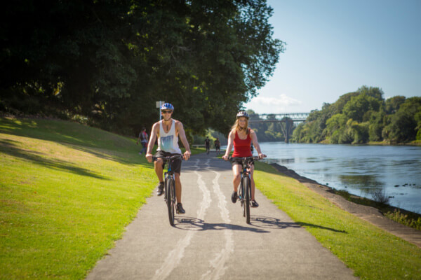 Activités le long de la Waikato River